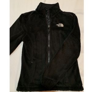 North face fuzzy jacket